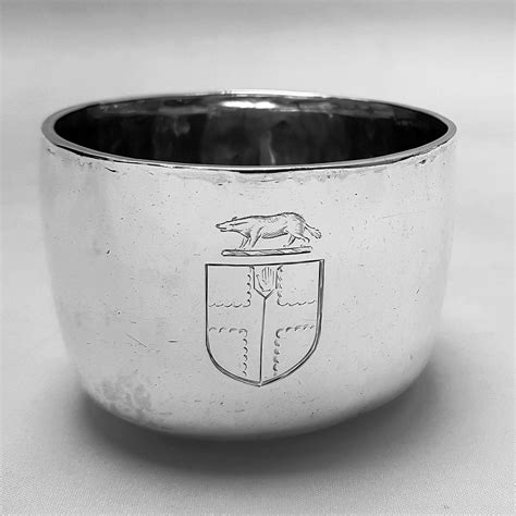 William And Mary Antique Hull Silver Tumbler Cup Waxantiques