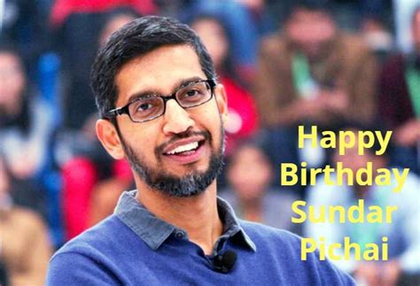 Sundar Pichai Birthday IIT खडगपर क टपर कस बन Google Alphabet