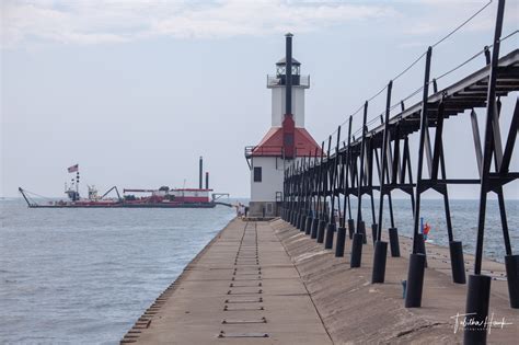 St Joseph North Pier Lighthouse MI Nashville Travel Photographer