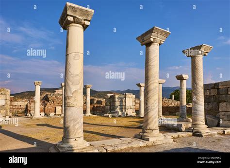 Turkey Izmir Province Selcuk City Archaeological Site Of Ephesus