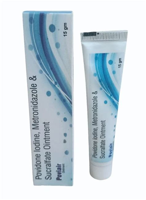 Povidone Iodine Metronidazole Sucralfate Ointment Paviair At Rs