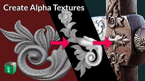 Blender Secrets Create Alpha Textures For Detail Sculpting Youtube