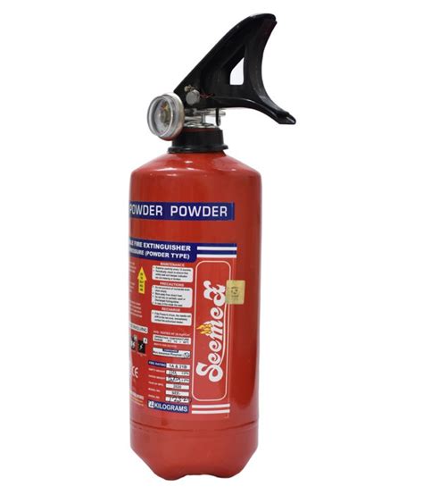 Buy Seemex Fire ABC Powder Type Fire Extinguisher 2 Kg Fire