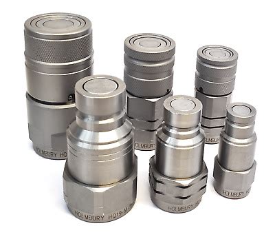 Holmbury Hydraulic Flat Face Quick Release Coupling Sets