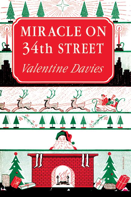 Miracle On 34th Street Valentine Davies Art Print Canvas Wall Art