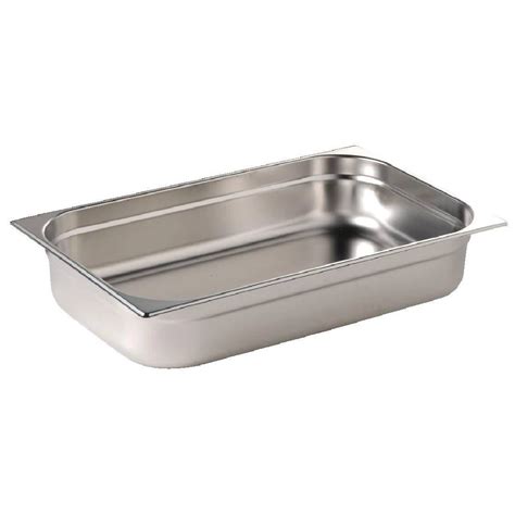 1/1 Stainless Steel Gastronorm Pan 65mm - Utensils & Equipment - Catering Products