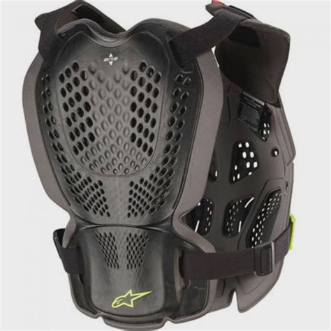 Colete Alpinestars A1 Plus Chest Preto E Amarelo No Shoptime