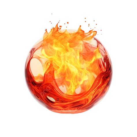 Floating Fire Ball Fire Fire Ball Object Png Transparent Image And