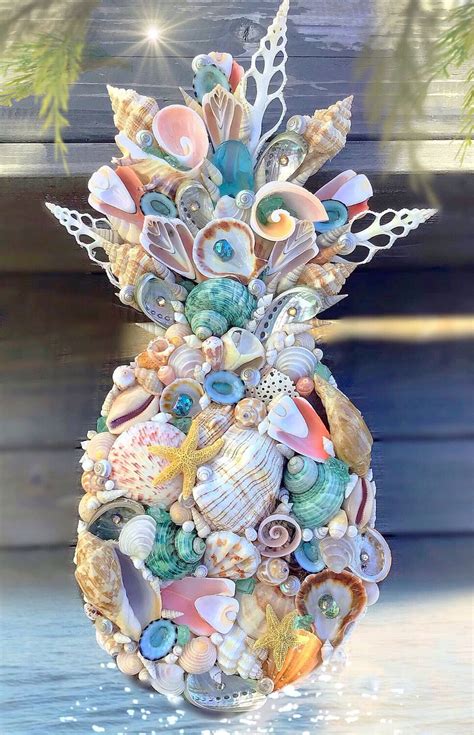 Boho Pattern Oyster Shell Pineapple Etsy Artofit