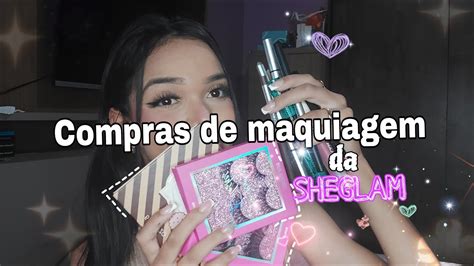 Comprinhas De Maquiagens Da Sheglam Muitos Produtos Youtube