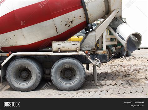 Cement Mixer Truck Image & Photo (Free Trial) | Bigstock