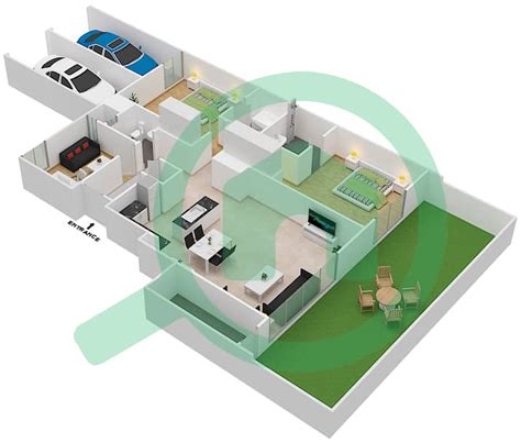 Floor Plans For Type Unit A Bedroom Townhouses In The Pulse