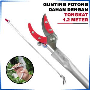 Jual Tongkat Gunting Dahan Galah Petik Buah Ranting Pohon Tree Pruner