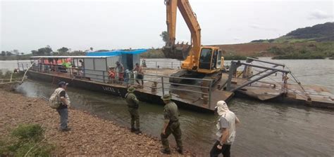 Balsa no Rio Taquari é alvo de operação da Fepam Grupo A Hora