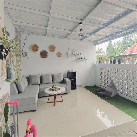 7 Inspirasi Desain Ruang Tamu Di Teras Rumah Unik Dan Menarik