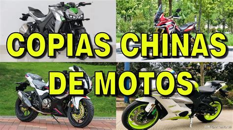 COPIAS CHINAS DE MOTOS MAS DESCARADAS YouTube