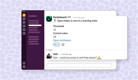 How To Set Up Intercom Reports And Alerts In Slack Geckoboard Blog