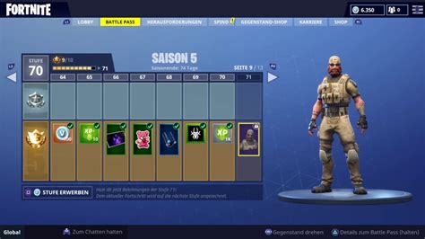 Fortnite Season 5 Battlepass Frei Kaufen Für 12500 V Bucks Youtube