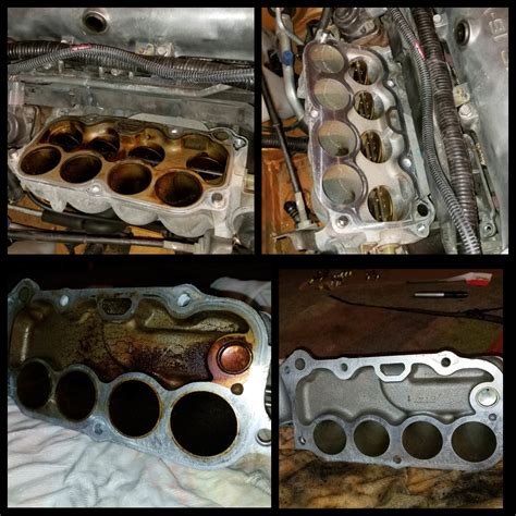 Much needed intake manifold cleaning : Miata