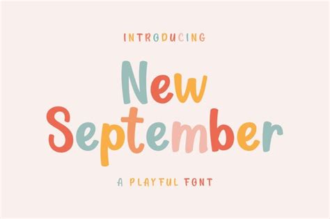 New September Font Free Download - FreeFontDL