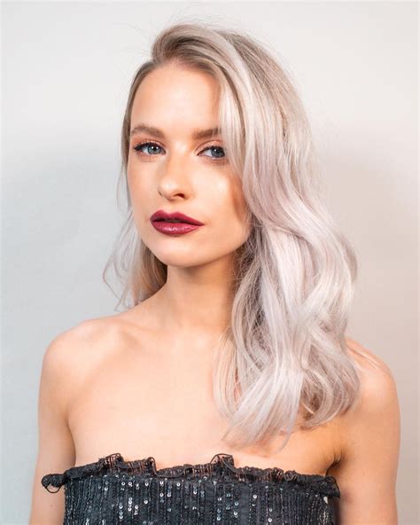 Cabelo branco platinado como alcançar o tom Tudo que eu Amo