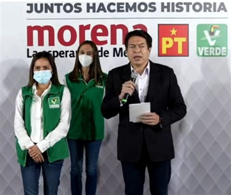 Edoméx En Línea Morena Presenta Coalición Con Pt Y Pvem Para