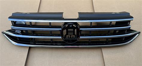 Oem Led Lit 2022 2023 22 23 Vw Tiguan Front Grille Grill R Line Premium Nice Ebay