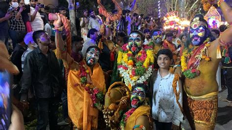 Potharaj Dance At Balkampet Yellamma Thalli Ureimgipu 2022 Bonalu