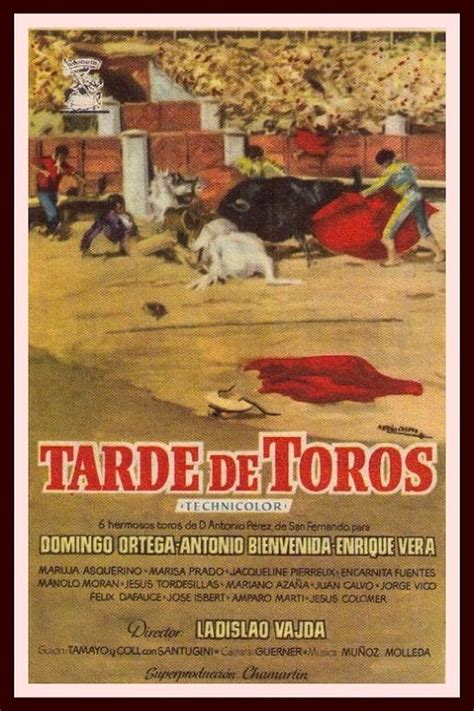 Tarde De Toros Pel Cula Tr Iler Resumen Reparto Y D Nde Ver