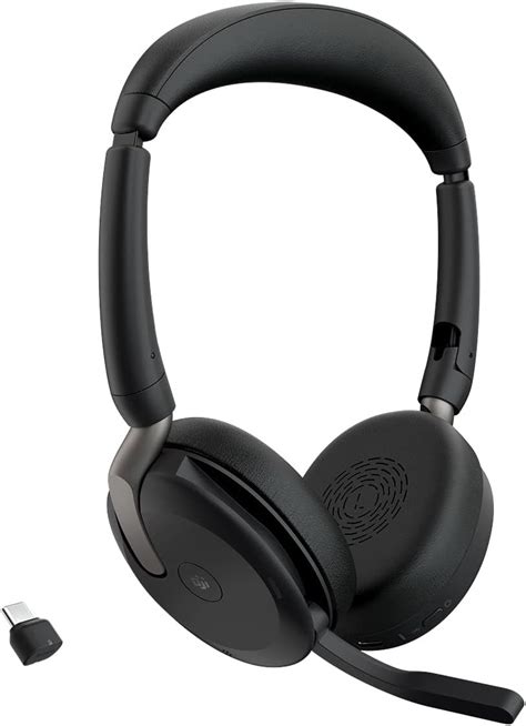 Jabra Evolve2 65 Flex Schnurloses Stereo Bluetooth Headset Mit