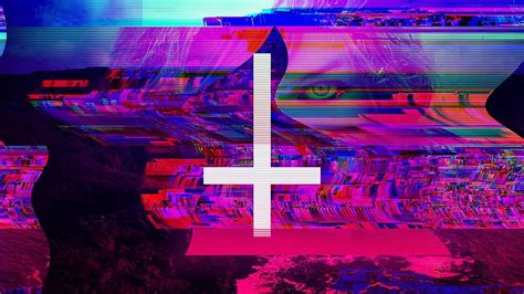 Inverted Cross Digital Glitch Art HD Wallpaper Pxfuel