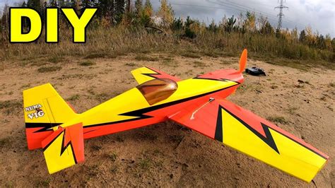 How To Make Extra Sc Rc Plane Diy Youtube