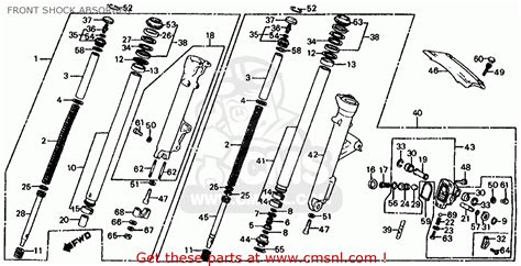 Mc Seal Set Fr Fork Honda Buy The Mc At Cmsnl