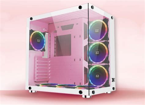 Представлен корпус Xigmatek Aquarius Plus Queen розового цвета для ...