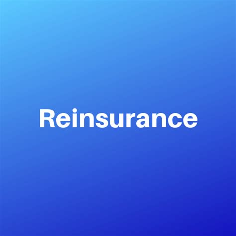 What is Reinsurance? – Social Work Resource