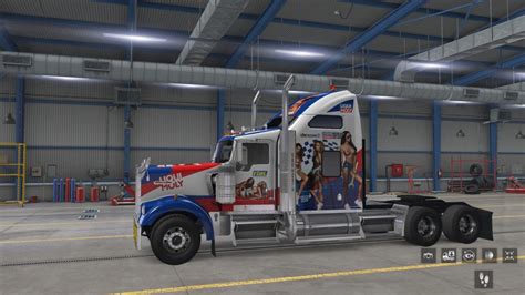 ATS Kenworth W900 Liqui Moly 2017 Skins Kenworth Truck Skins X