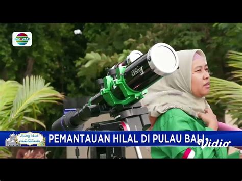 Bentuk Hilal Idul Fitri