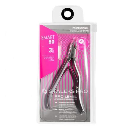 Pince à cuticules Smart 80 3 mm Staleks Pro Fraise Nail Shop