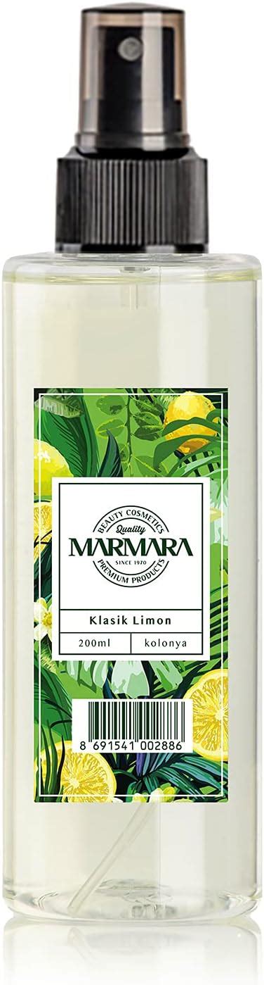 MARMARA Kolonya Lemon Pump Spray 200ml Aftershave Turkish Hand