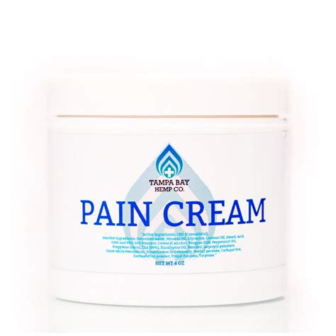 CBD Pain Cream - Tampa Bay Hemp Co