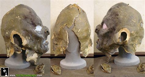 Lord of the Rings Orc Makeup Prop Mask Restoration » Tom Spina Designs