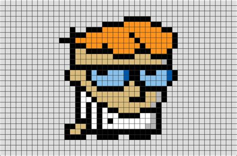 Dexter Pixel Art | Cool pixel art, Lego art, Pixel art