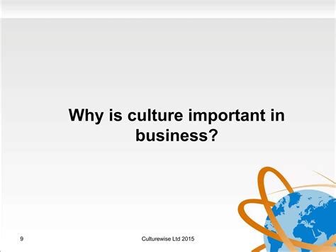 The Impact Of Cultural Differences On Global Business PPT