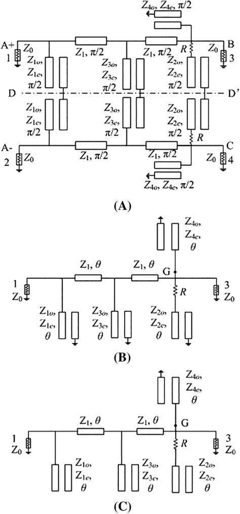 A The Circuit Model Of The Proposed Filtering Balanced‐to‐single‐ended