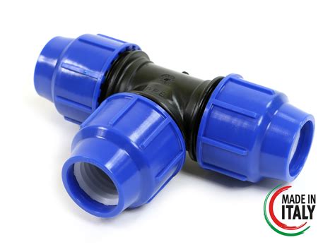 Raccordo a compressione Tee a 90 Acquapiù irrigazione