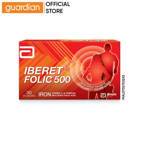 Iberet Folic 500mg 30 S Lazada