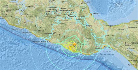 Un Nuevo Terremoto De Magnitud Sacude El Centro Y El Sur De M Xico