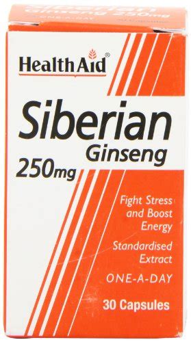 Health Aid Siberian Ginseng Mg Capsules