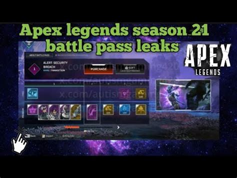 APEX LEGENDS SEASON 21 BATTLE PASS Apexlegendsleaks Apexlegends YouTube