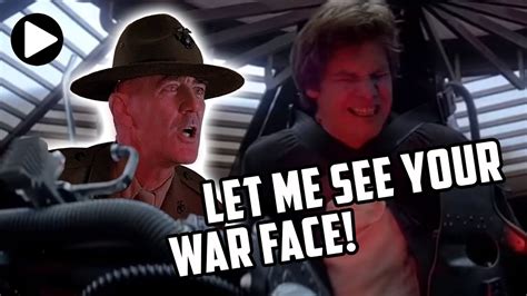 Let Me See Your War Face Star Wars Full Metal Jacket Shorts Youtube